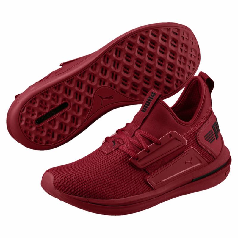 Chaussure Running Puma Ignite Limitless Sr Homme Rouge Soldes 399HJRIP